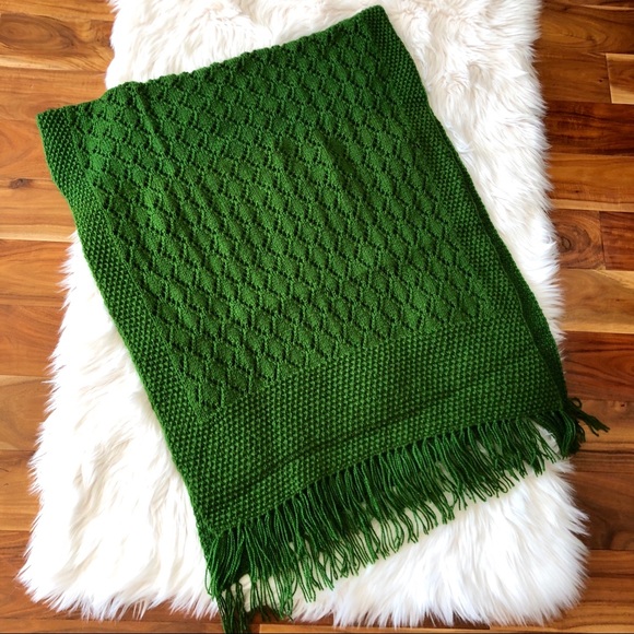 FabIndia Accessories - Handknitted 100% Wool Wrap Shawl